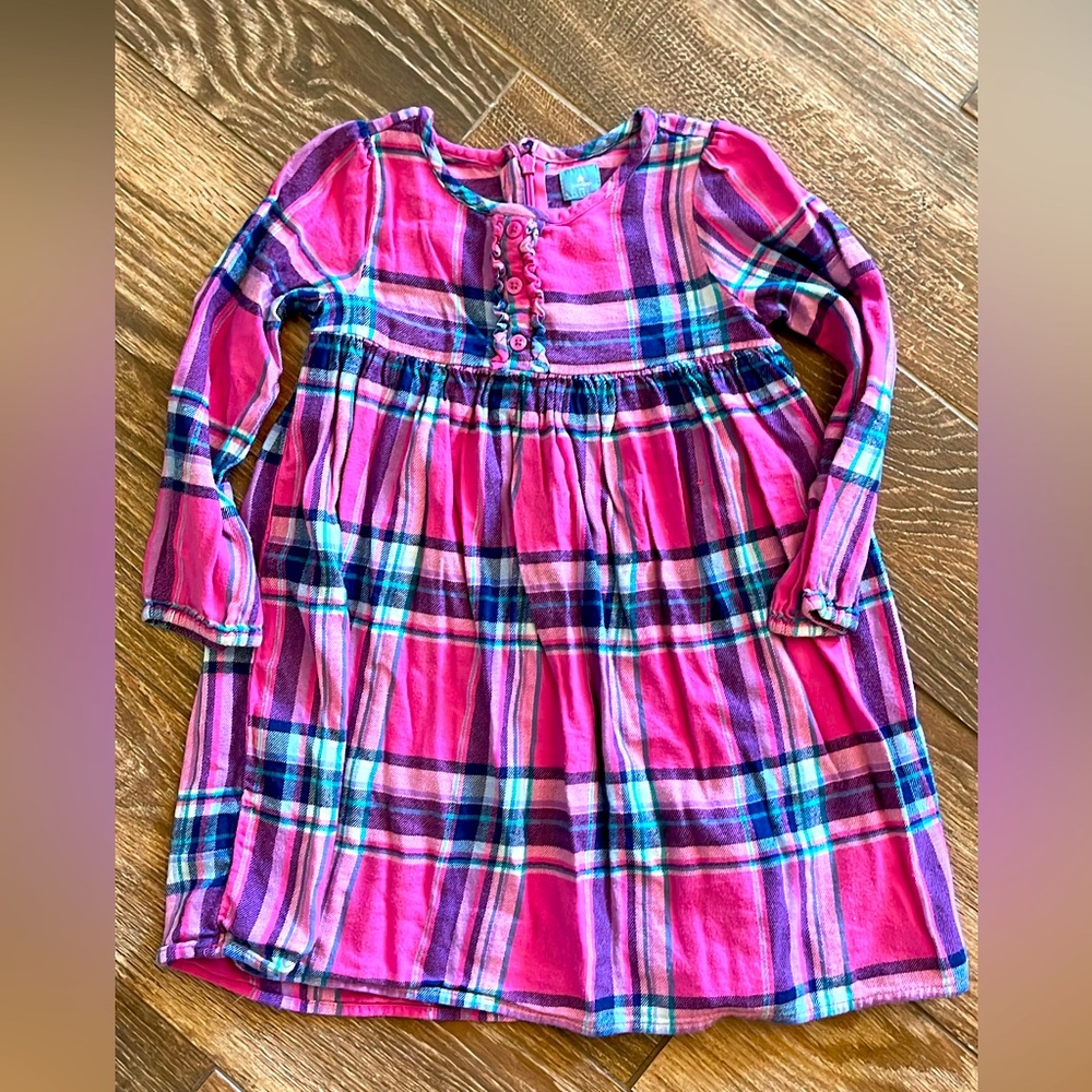 Baby gap flannel dress 4T